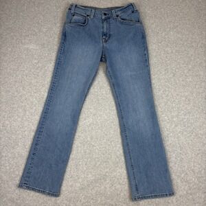 Tecovas Jeans Womens 28x28 Blue Mid-Rise Straight Leg Denim Light Wash Cowgirl